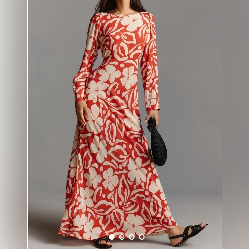 NWOT- FAITHFULL THE BRAND Shiva Maxi Dress in Pavito Floral Size 4
